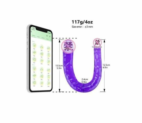 Double-ended Vibrant Violet