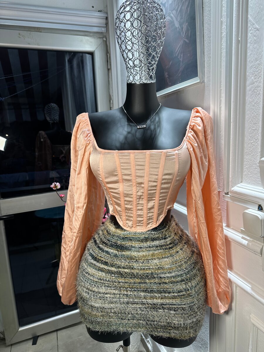 Corset manche longue