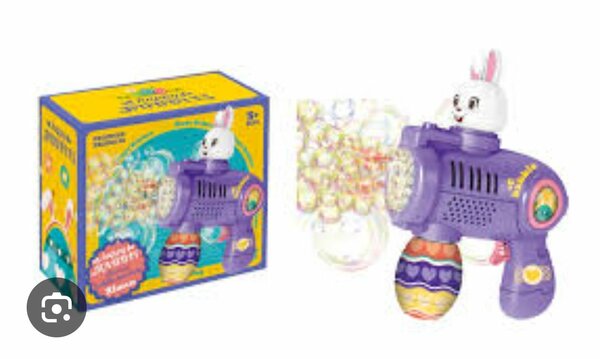 Machine à bulles lapin électrique