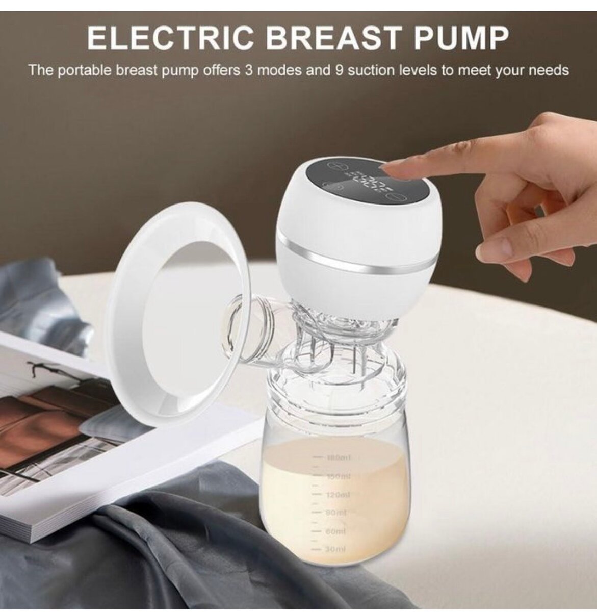 TOUPHY Pompe tire-lait électrique