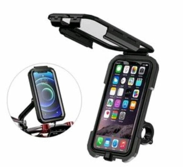 Support de téléphone sur moto