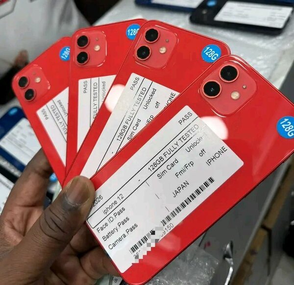 iPhone 12 reconditionné 128Go rouge