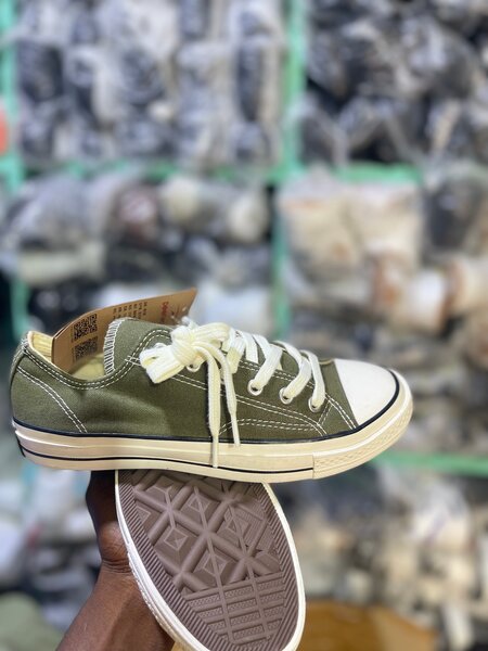 Chaussures Converse vertes pour homme