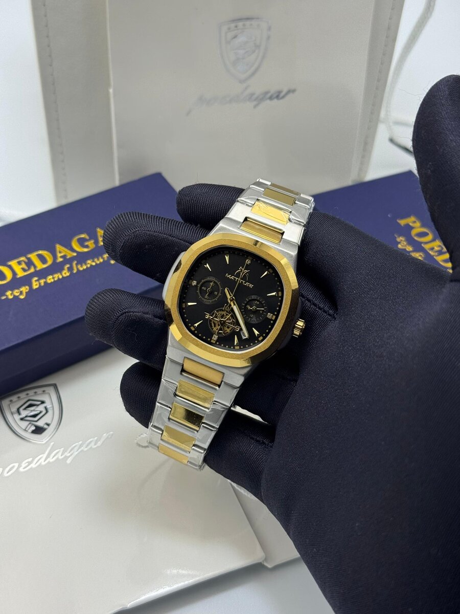 Montre Luxe Bicolore Poedagar