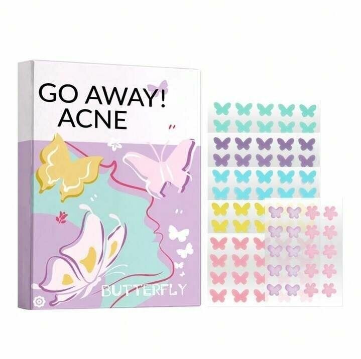 60Patch anti-acné papillon