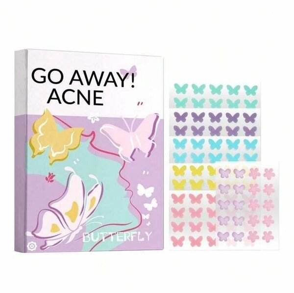 60Patch anti-acné papillon