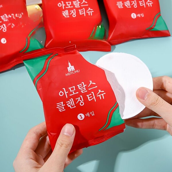 Serviette jetable en coton