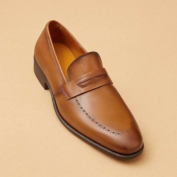 Mocassins en cuir élégants