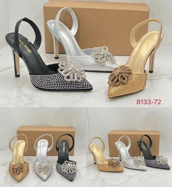 Escarpins élégants à strass