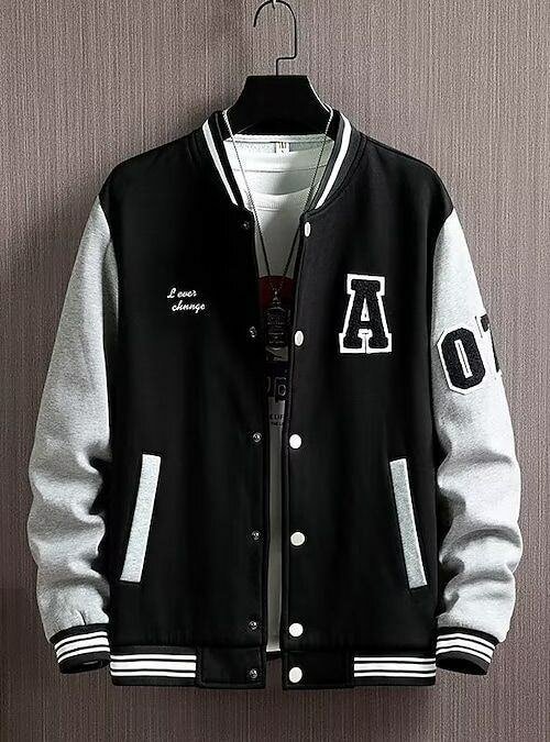 Blouson varsity rétro