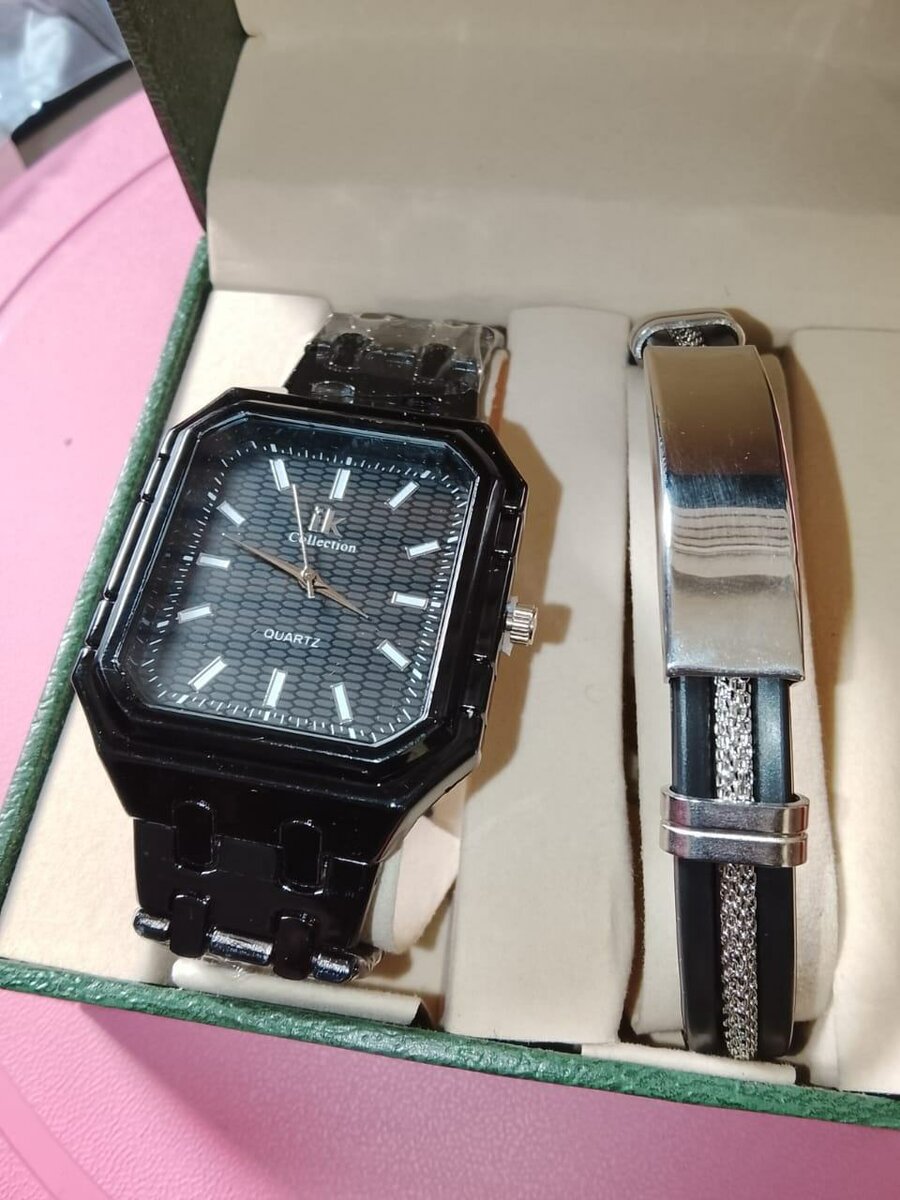 Montre Homme Élégante et Bracelet