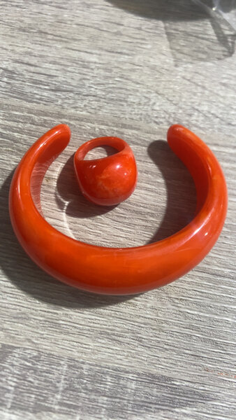 Ensemble Bagues et Bracelets Colorés