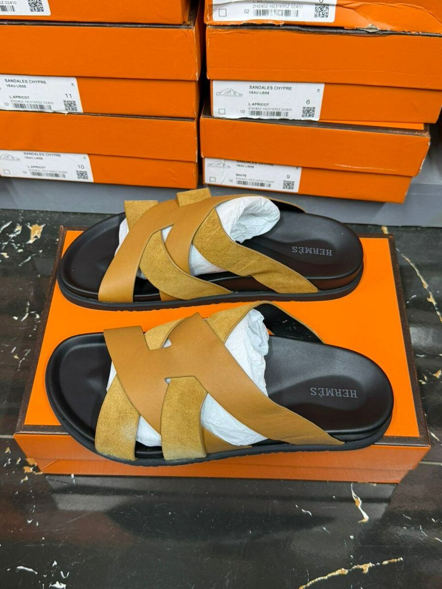 Sandales élégantes en cuir