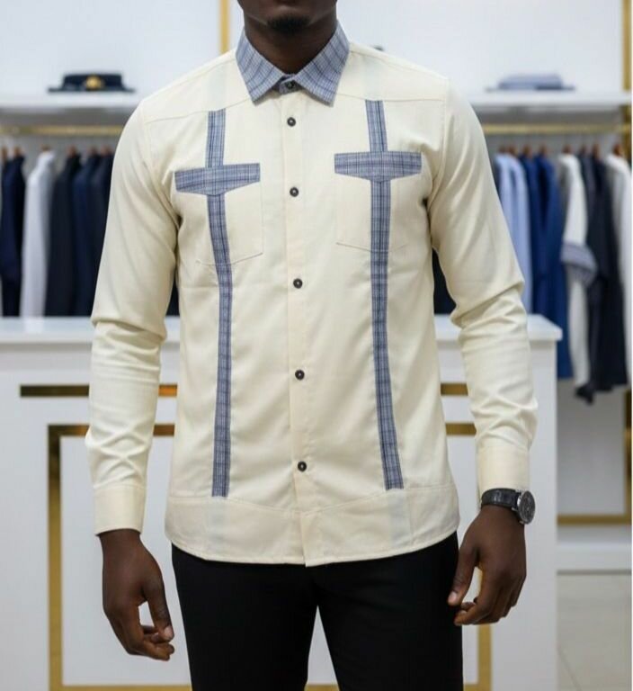 Chemise cubaine pour homme