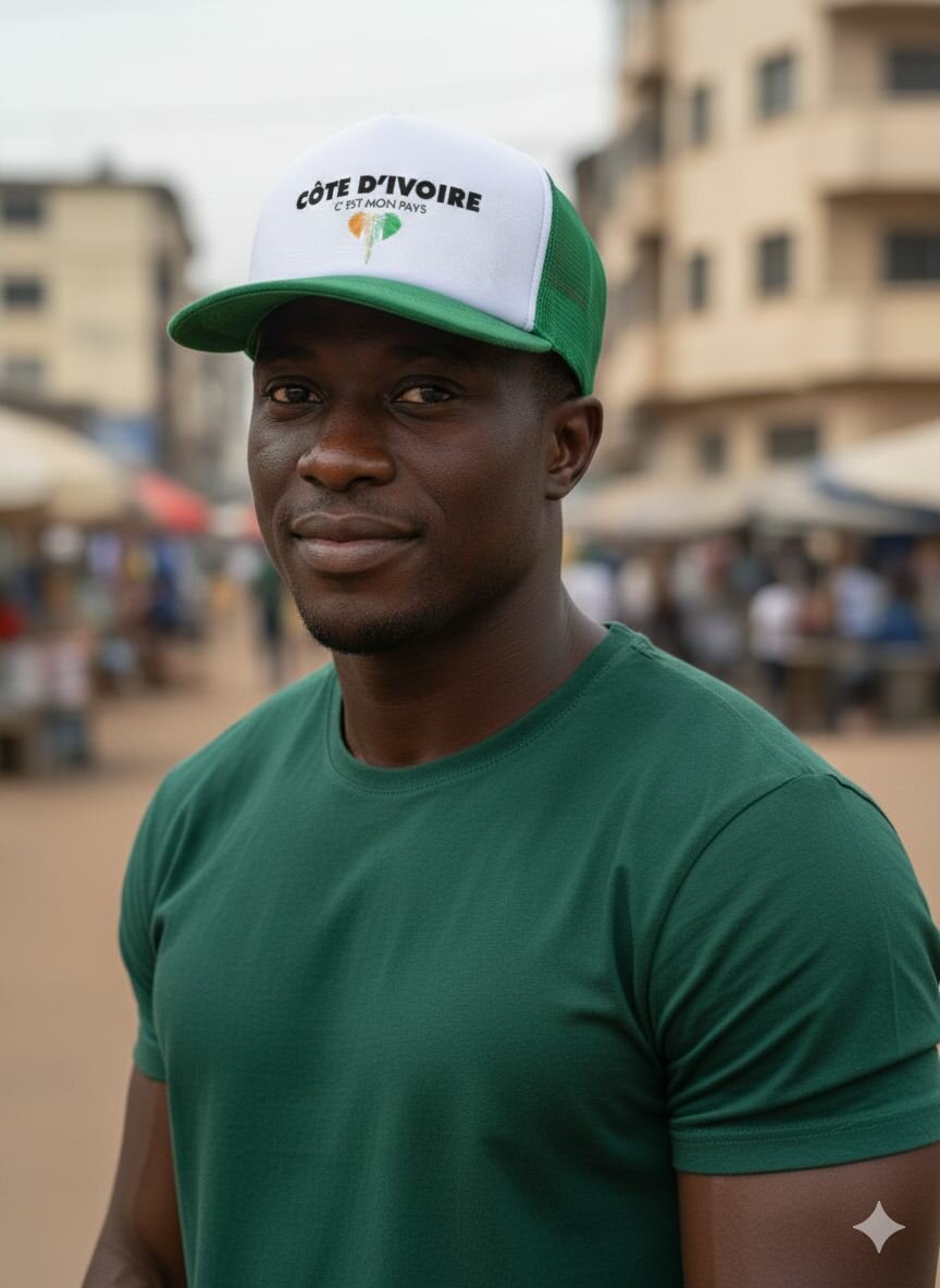 Casquette Côte d'Ivoire Stylée