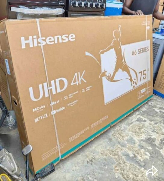 Hisense TV UHD 4K 75 pouces