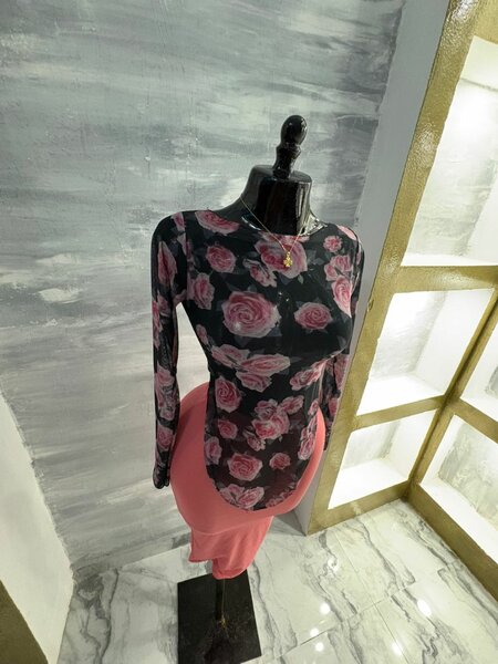 Floral Sheer Bodysuit