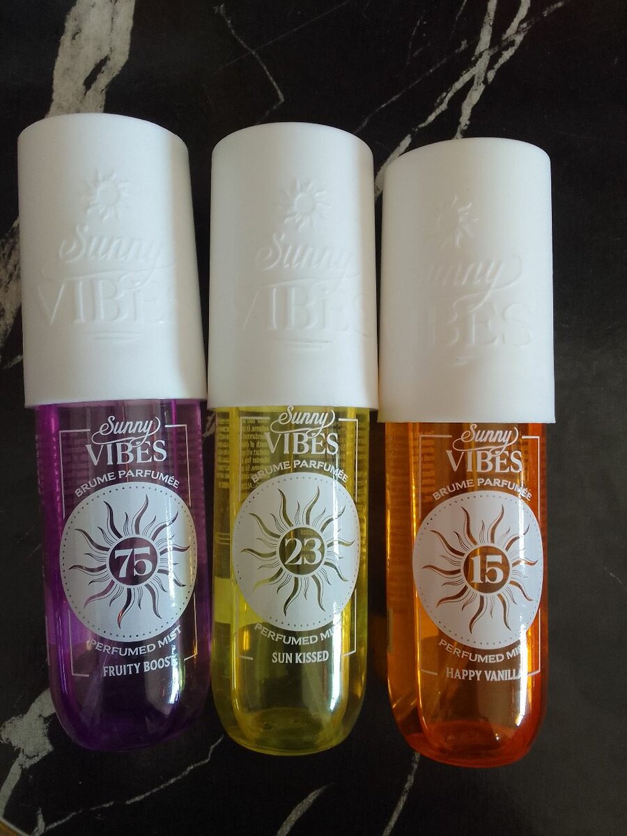 Coffret Brumes Parfumées Sunny Vibes