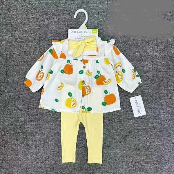 Ensemble Bébé Floral & Fruits
