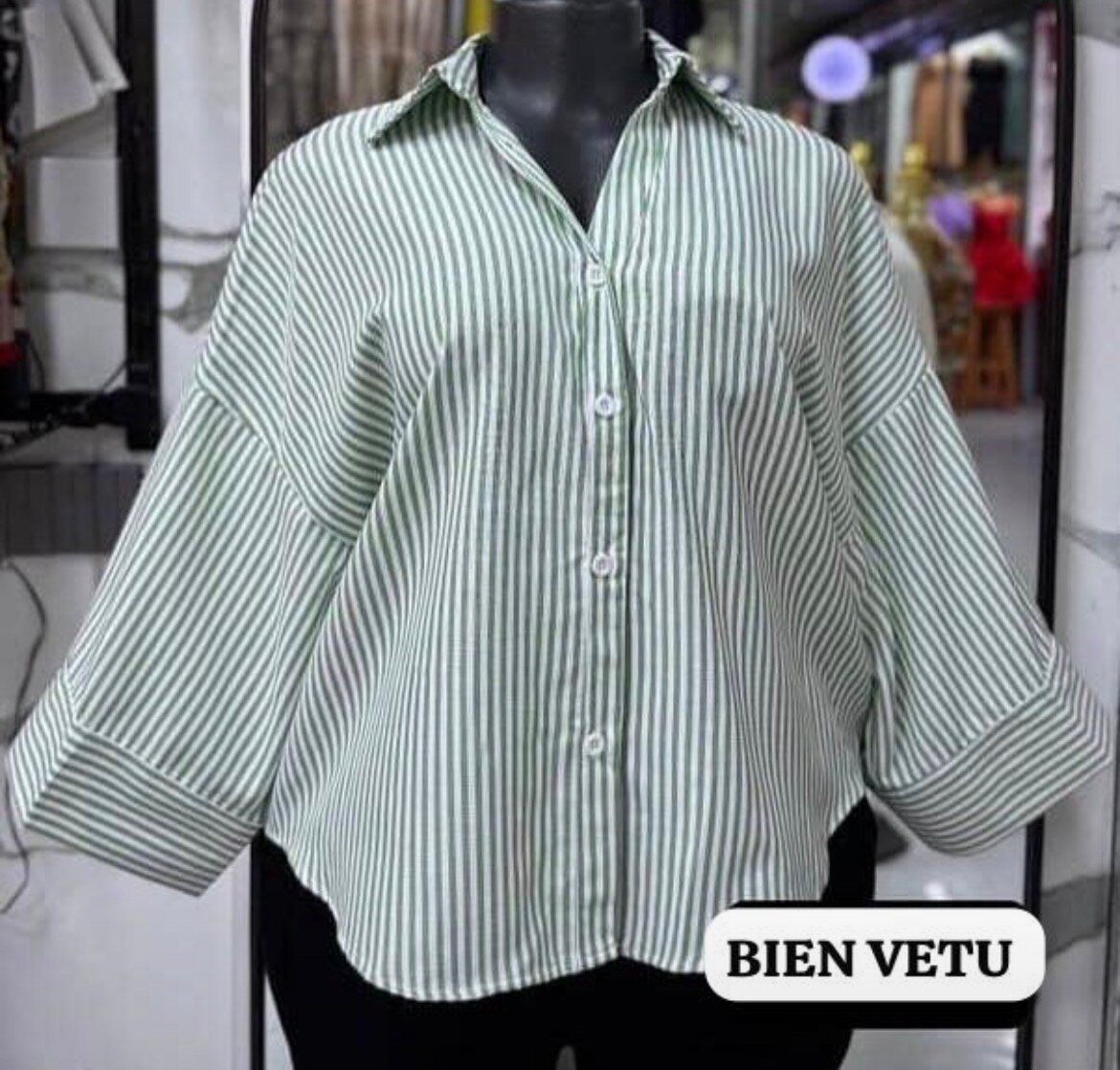 Chemise rayée élégante