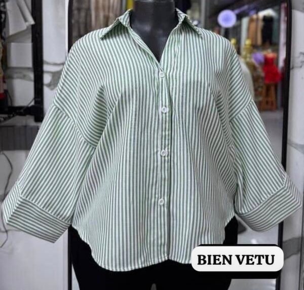 Chemise rayée élégante