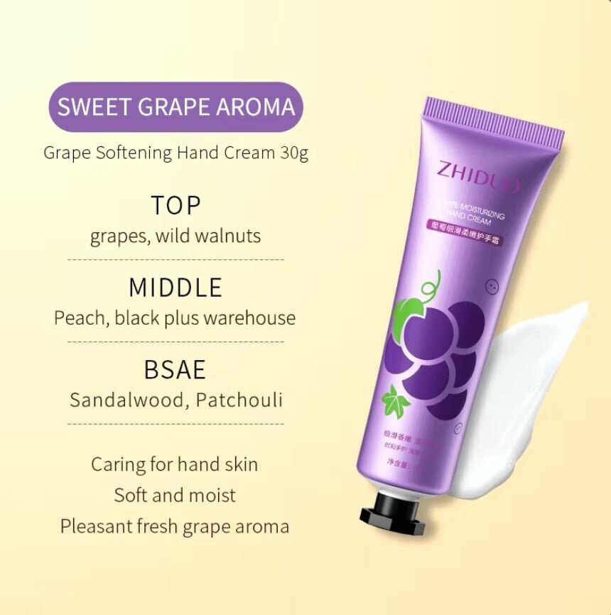 Crème Mains Parfumée ZHIDUO