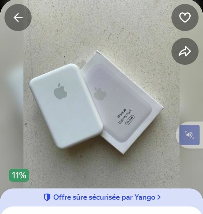 Apple MagSafe Batterie iPhone