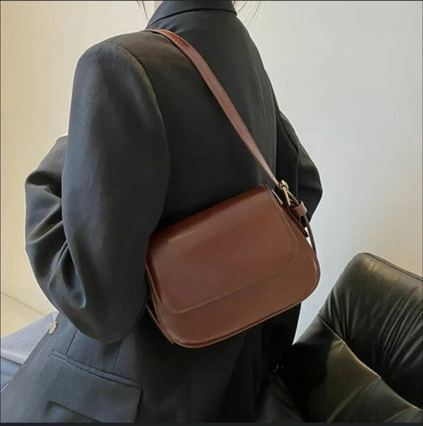 Sac a bandoulière marron