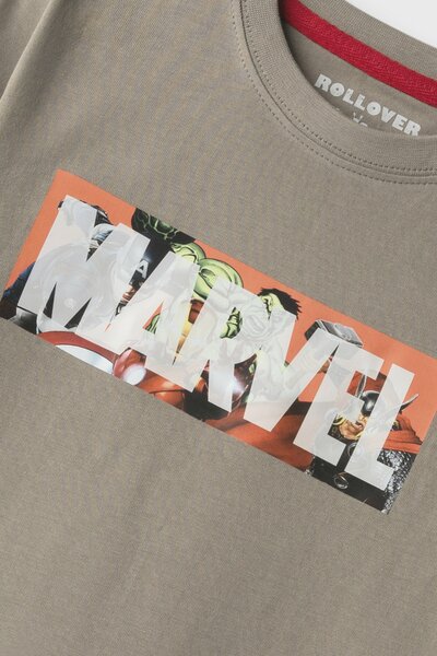Boys Marvel Heros Graphic Tee