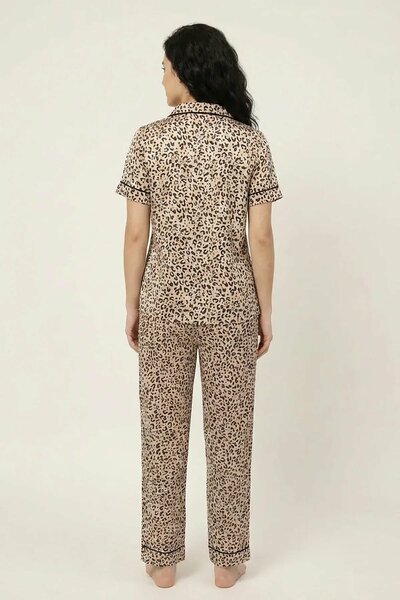 BLS - Printed Pajama Set - Pink