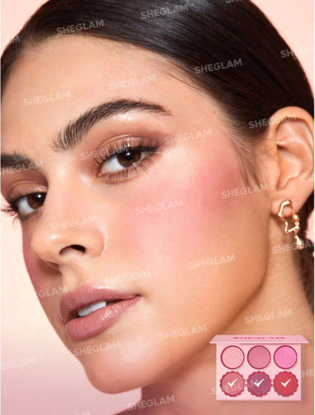 Shein Sheglam - Floral Flush Blush Palette- Blushing Bouquet