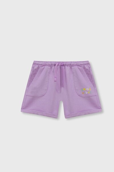 Lilac Vibe Check Shorts