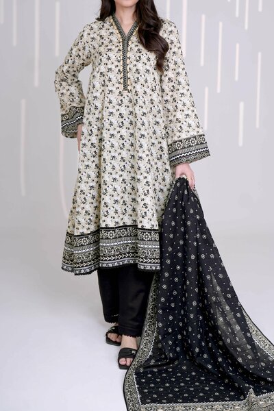 Narmin by Narkin's Unstitched Printed Khaddar 3 Piece Suit NN26UK NUWKDP-3172 - Casual Collection