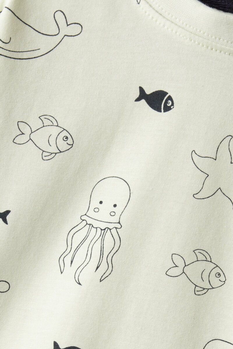 Boys Ocean Creature Printed T-shirt