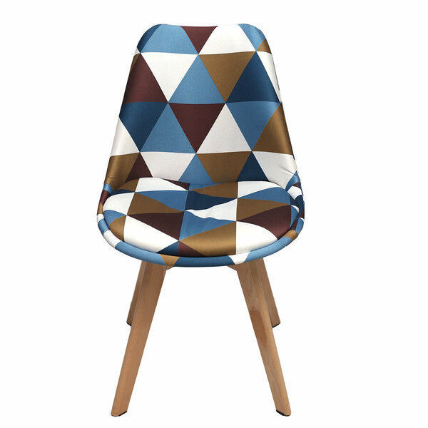 Gigma Printed  W/Fabric Chair