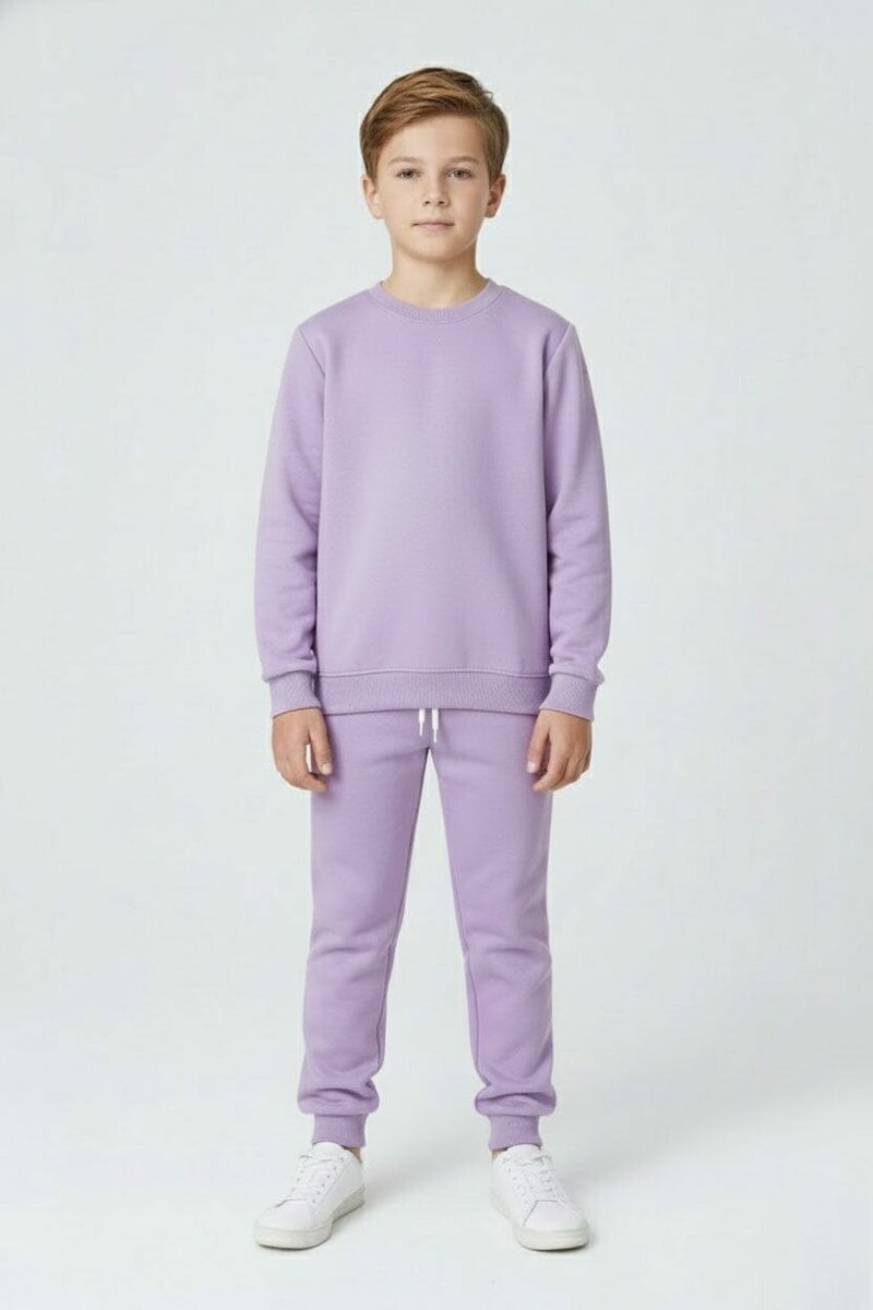 Tiny Teens Kid's Basic Fleece Twin Set