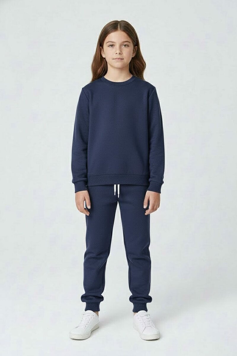 Tiny Teens Kid's Basic Fleece Twin Set