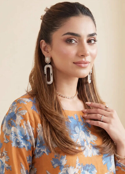 Salitex Unstitched Printed Lawn 2 Piece Suit SUNS82AG2037 Summer Collection