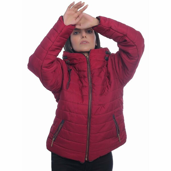 VYBE -Puffer Jacket- Maroon