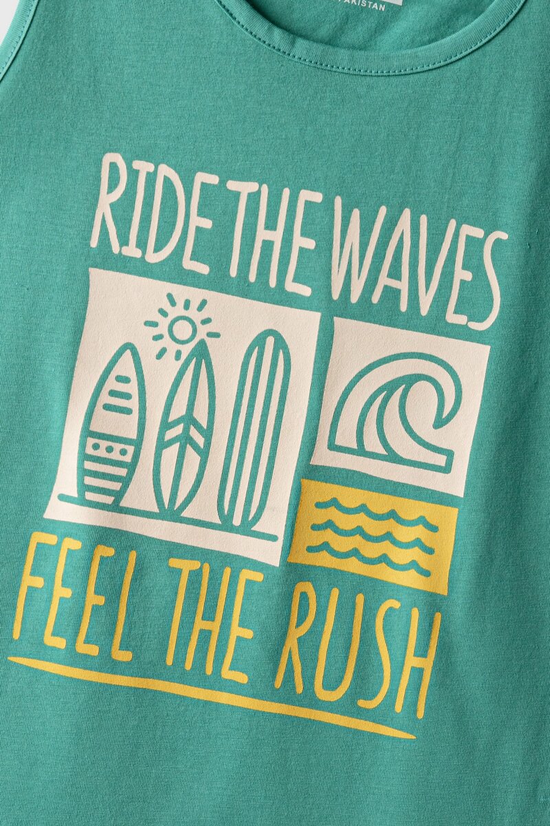 Boys Wave Rush Tank Top