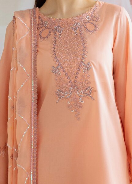 Core by Daria Clothing Unstitched Embroidered Lawn 3 Piece Suit DC26UCL DA-75 - Summer Collection