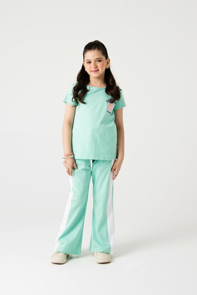 Girls Pastel Bloom Co-ord Set