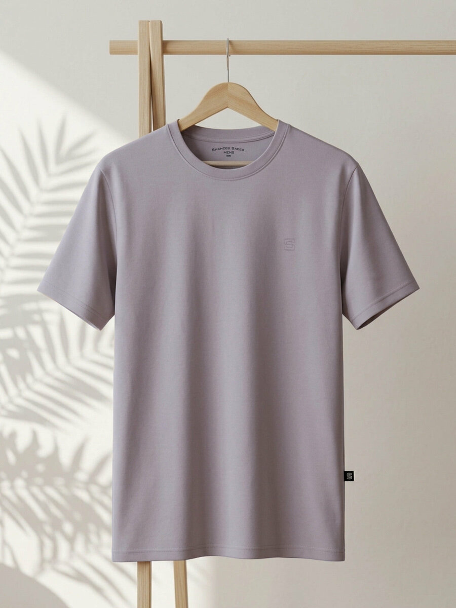 Beige Basic T-Shirt (TEE-521)
