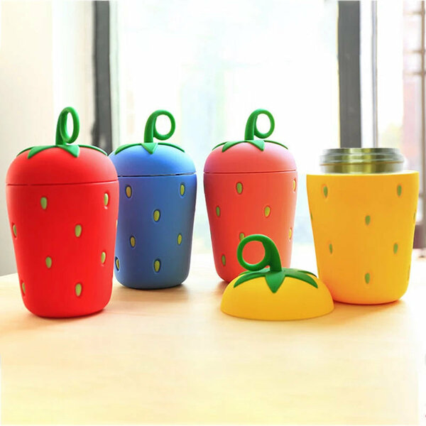 Home.Co- Strawberry Water Bottle
