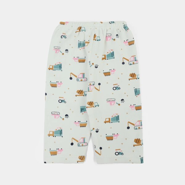 Cotton Trouser 2Pcs 3-6M