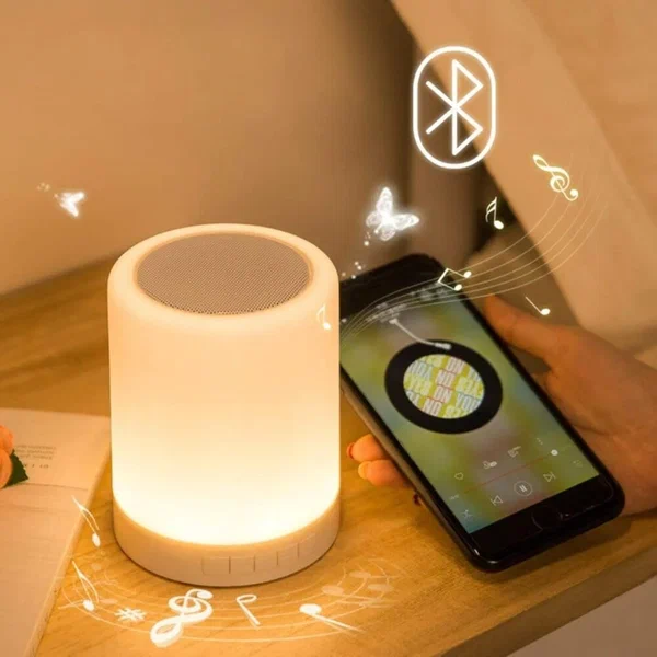 Home.co - Touch Lamp Portable Speaker
