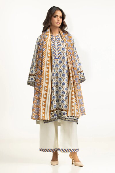 3PC Lawn Printed Suit