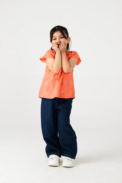 Peach Meadow Charm Top