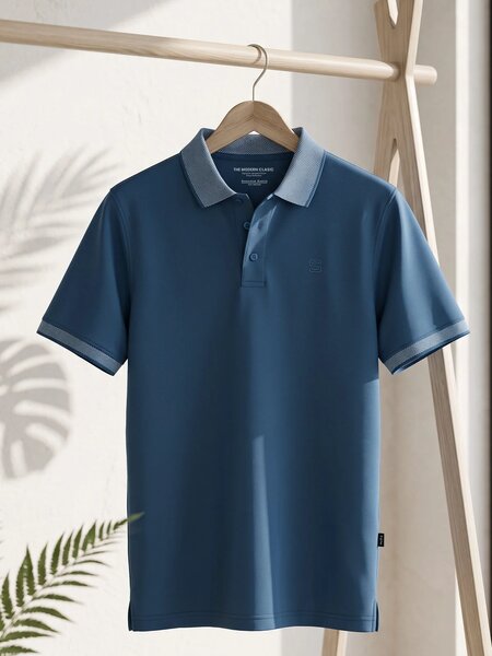 Poseidon Jacquard  Polo T-Shirt (POLO-1248)