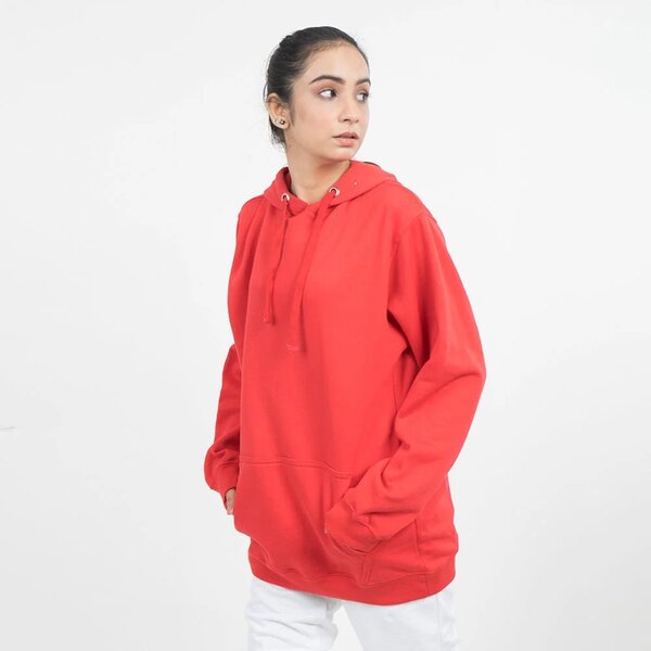 VYBE - Basics - Kangaroo Hoodie - Red